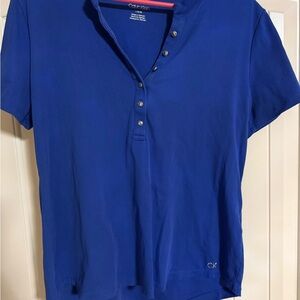 Calvin Klein Women’s Blouse in Deep Blue